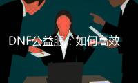 DNF公益服：如何高效升级及精选职业装备