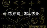 dnf发布网：哪些职业最适合养大号？